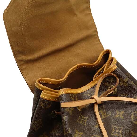 LOUIS VUITTON Authentic Brown Monogram Backpack - Picture 9 of 10